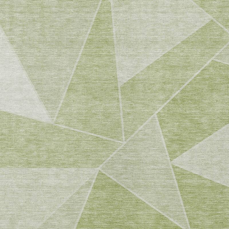 HomeRoots Geometric Transitional Rectangle Outdoor Rug