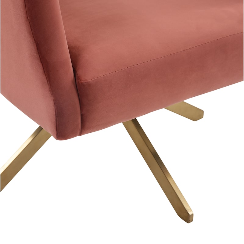 SAFAVIEH Couture Sanni Swivel Accent Chair - 27Wx29Dx33H