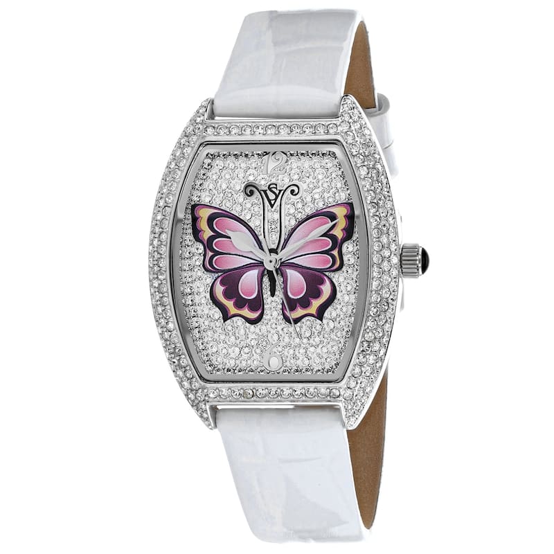 Christian Van Sant Women's Papillon Silver Dial Watch - CV4871W - 6 (36)