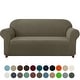 preview thumbnail 76 of 93, Subrtex Stretch Loveseat Slipcover 1 Piece Spandex Furniture Protector Olive Green