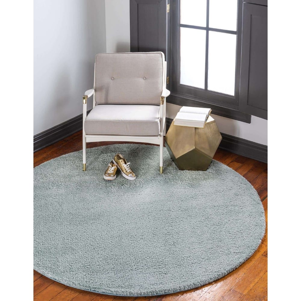 Solid/Striped Zoit Collection Area Rug