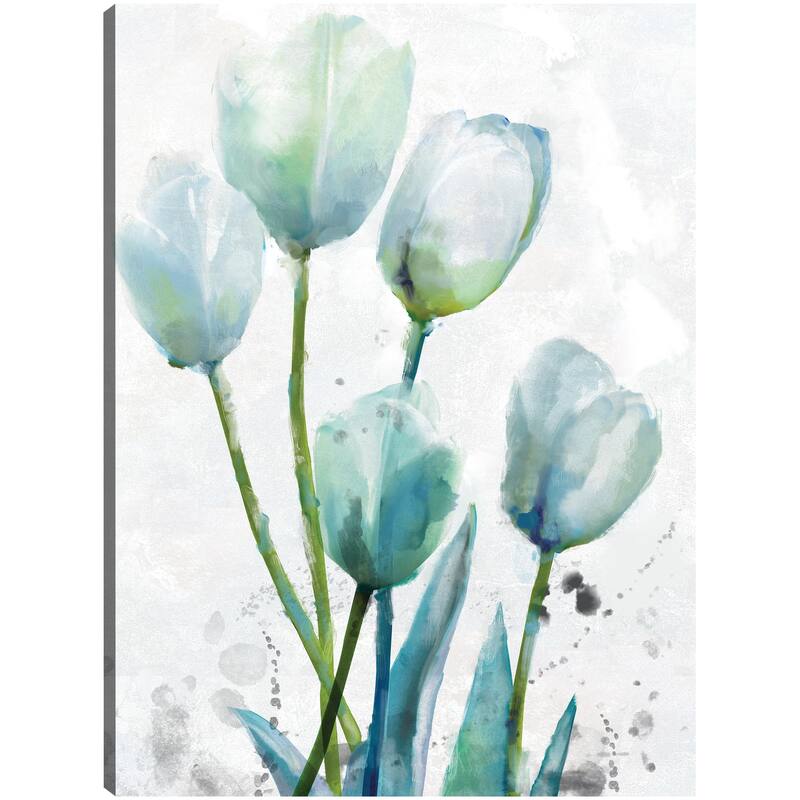 Tulip Gathering II By Studio Arts Canvas Art Print