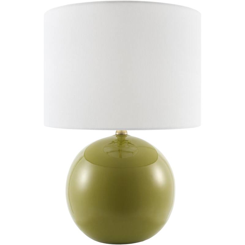 Livabliss Alvary Modern Accent Table Lamp - Olive