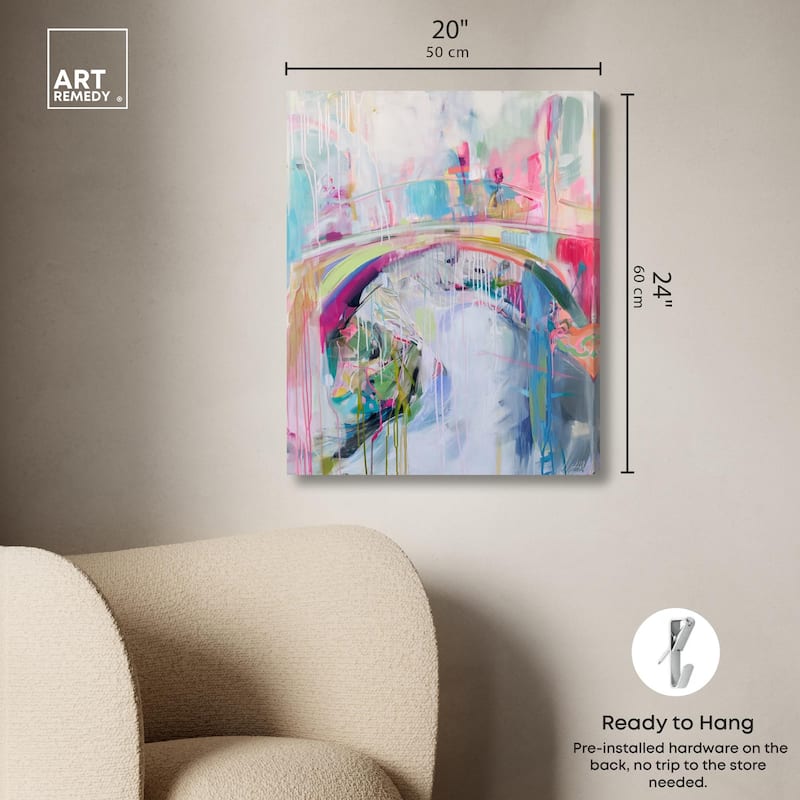 Dusk Illusions Canvas by Art Remedy, Gallery Wrapped