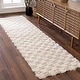 preview thumbnail 79 of 82, Hauteloom Atira Living Room, Bedroom Area Rug - Contemporary - Plush Pile - Light Gray,Cream - 7'10" x 10'3" 2'7" x 10' - Cream,Light Beige / Atira