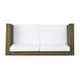 preview thumbnail 31 of 80, Puerta Outdoor 4-piece Patio Chat Set by Christopher Knight Home