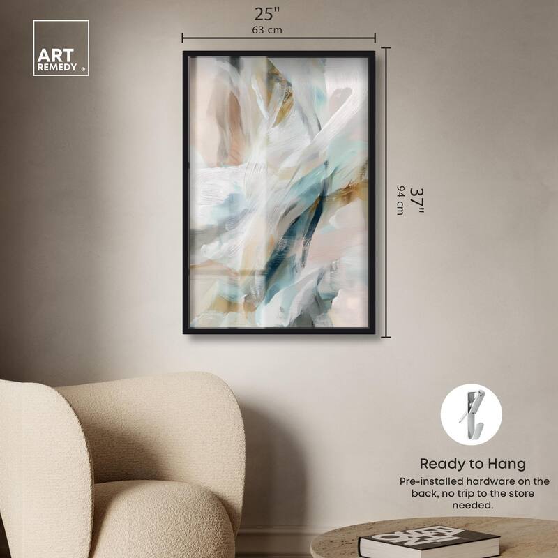 Whispering Colors I Shadowbox by Art Remedy