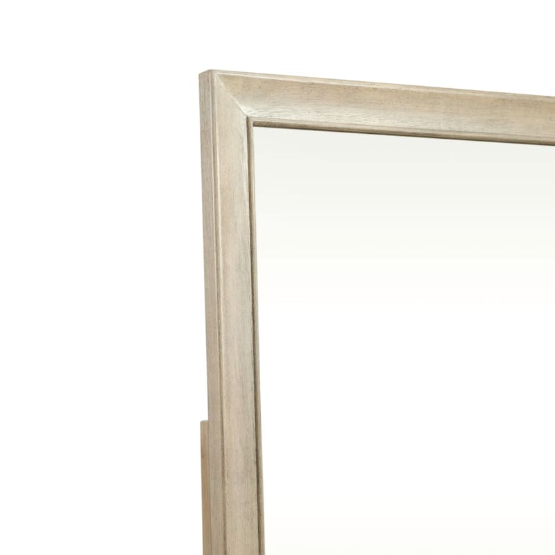 Liberty Furniture Landscape Mirror Sandstone Brown Wood Framed - Sandstone Brown - Width 44" x Depth 1" x Height 36"