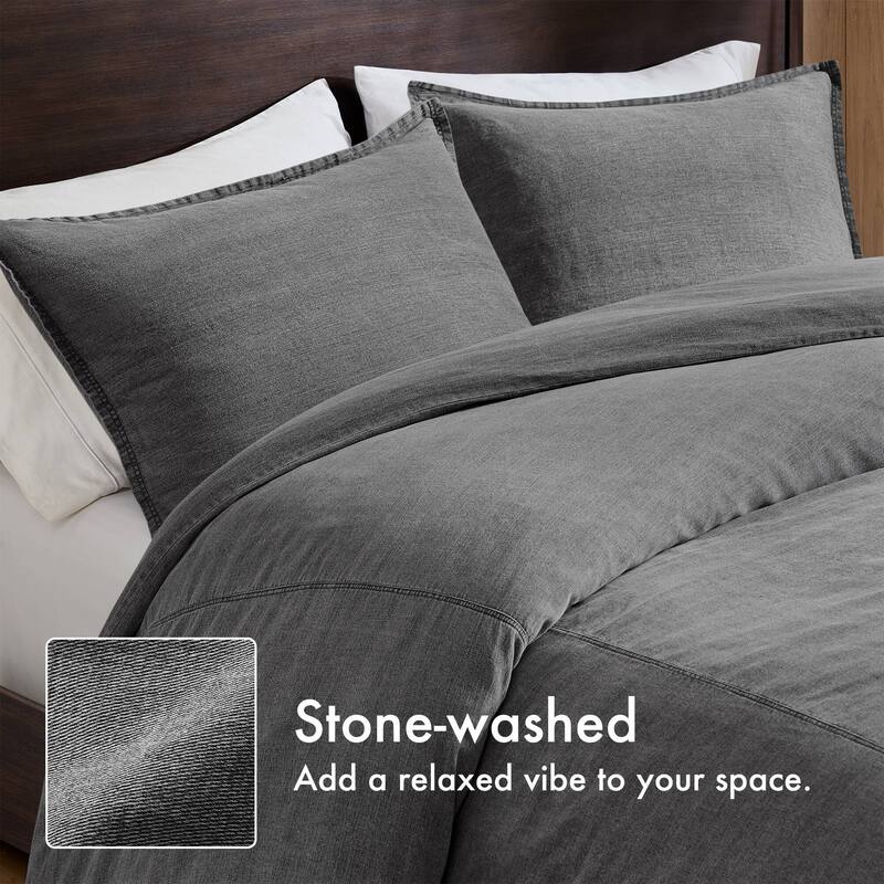 Woolrich Mckenzie Twill Washed Duvet Set