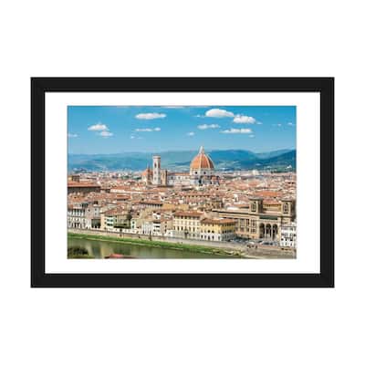 iCanvas "Florence Skyline With Florence Cathedral In Summer, Tuscany, Italy" by Jan Becke PFA