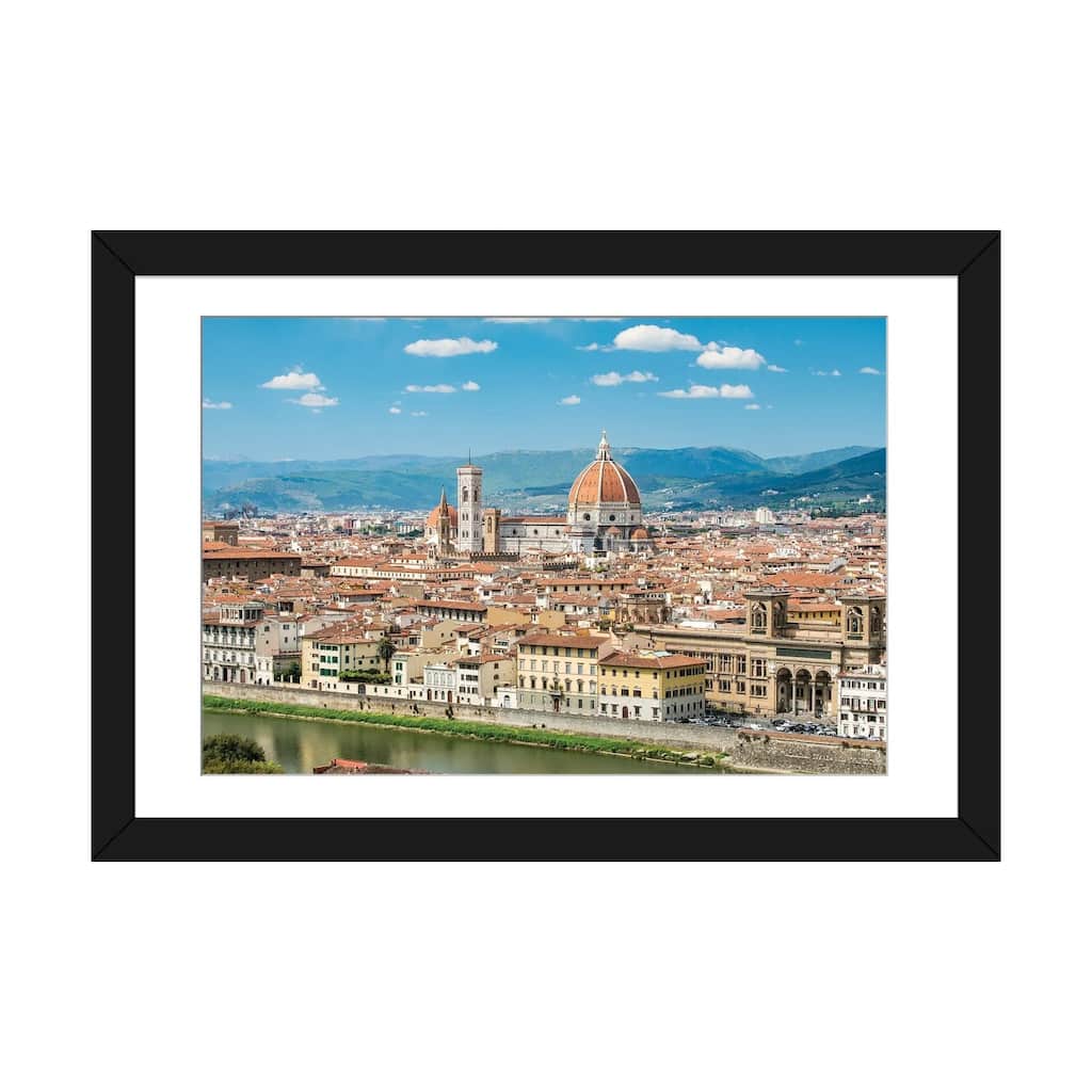 iCanvas "Florence Skyline With Florence Cathedral In Summer, Tuscany, Italy" by Jan Becke PFA