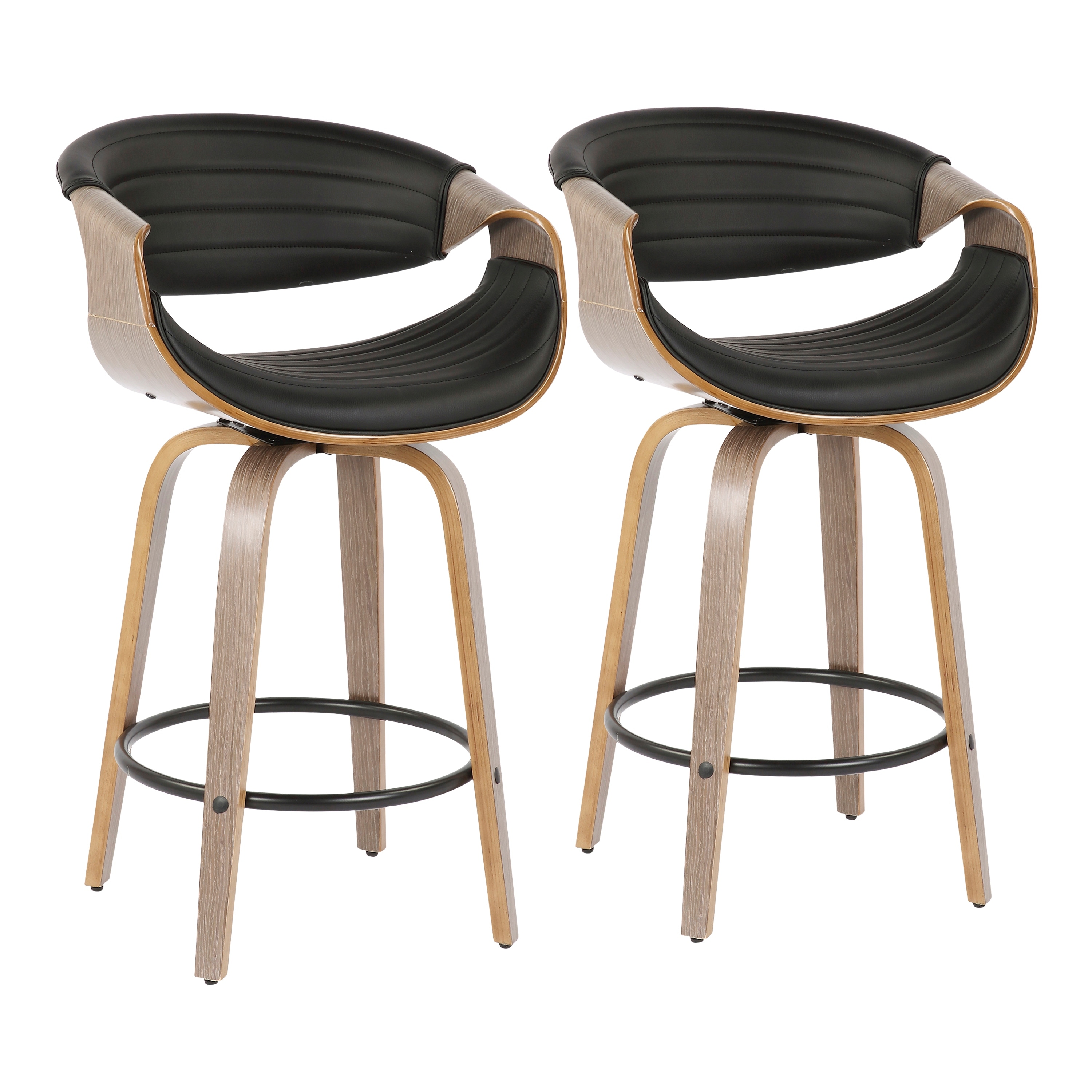 Carson Carrington Kanteborg 26" Counter Stool Set of 2