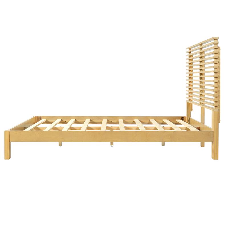 Christopher Knight Home - Arden Modern Wooden Bed Frame with Headboard