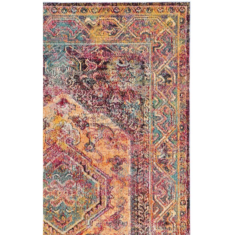 SAFAVIEH Crystal Elmije Vintage Boho Oriental Rug