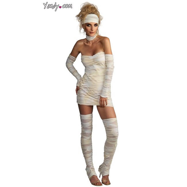 Shop Hoty Mummy Costume White Medium Overstock 28069643