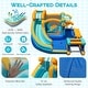 preview thumbnail 3 of 7, Inflatables Water Bounce House w/Water Cannon & Climbing Wall