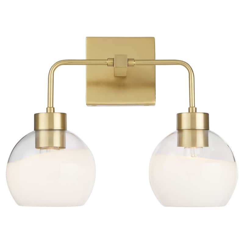 Quorum International Lacy 2 Light 15" Wide Bathroom Vanity Light