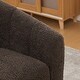 preview thumbnail 3 of 15, Boucle Modern 360° Swivel Barrel Chair with Chenille Cushions and Pocket Spring Seat