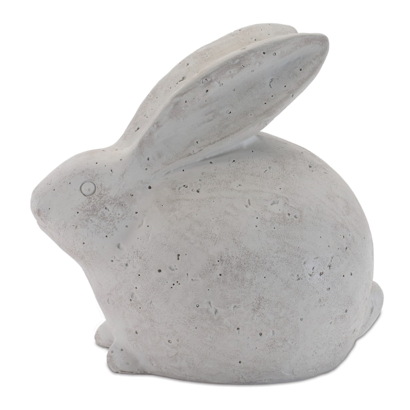 Distressed Bunny Figurine (Set of 2)