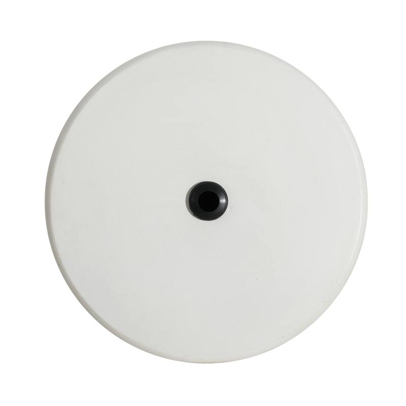 Christopher Knight Home - Lillian Classic Outdoor MGO Side Table Umbrella Base with Pineapple Design