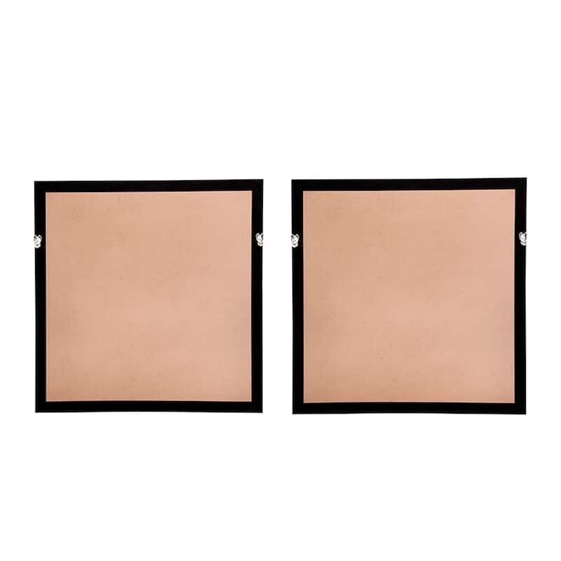 Grace Purple Agate Shadow Boxes Wall Art(Set of 2)