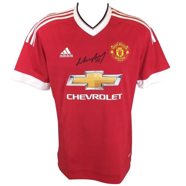 Shop Wayne Rooney Signed 2015 16 Manchester United Soccer Jersey Si A1 Coa Overstock 21175732
