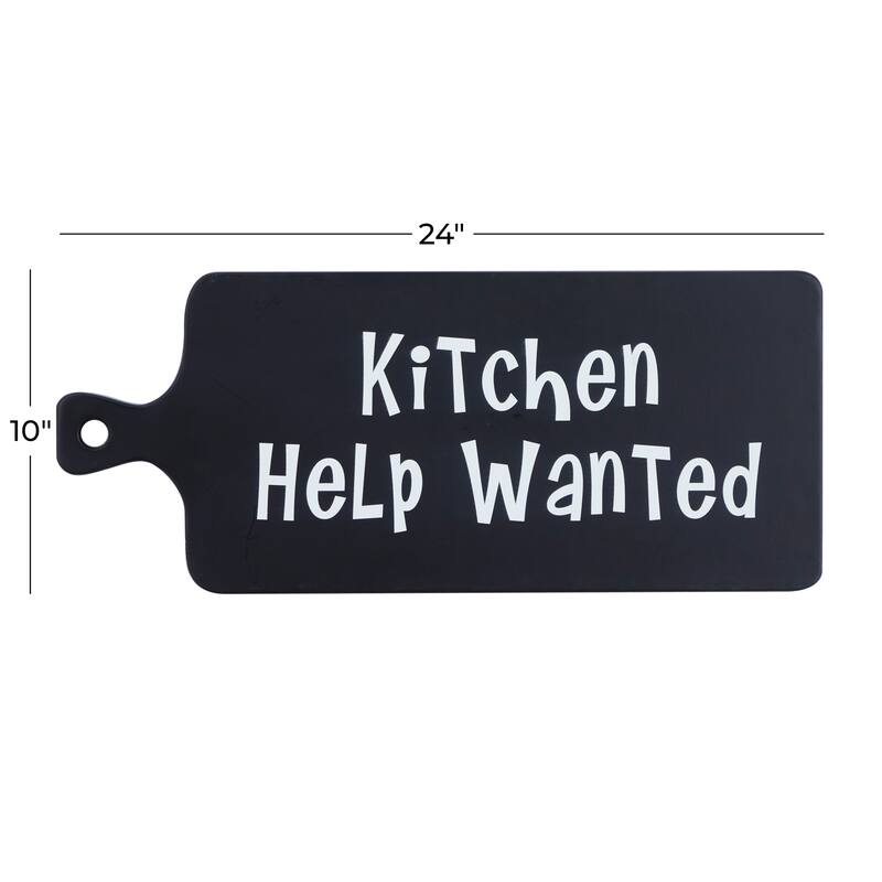 Black Wood Modern Farmhouse Wall Decor