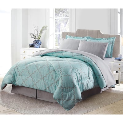8 Pc Down Alternative Comforter Set