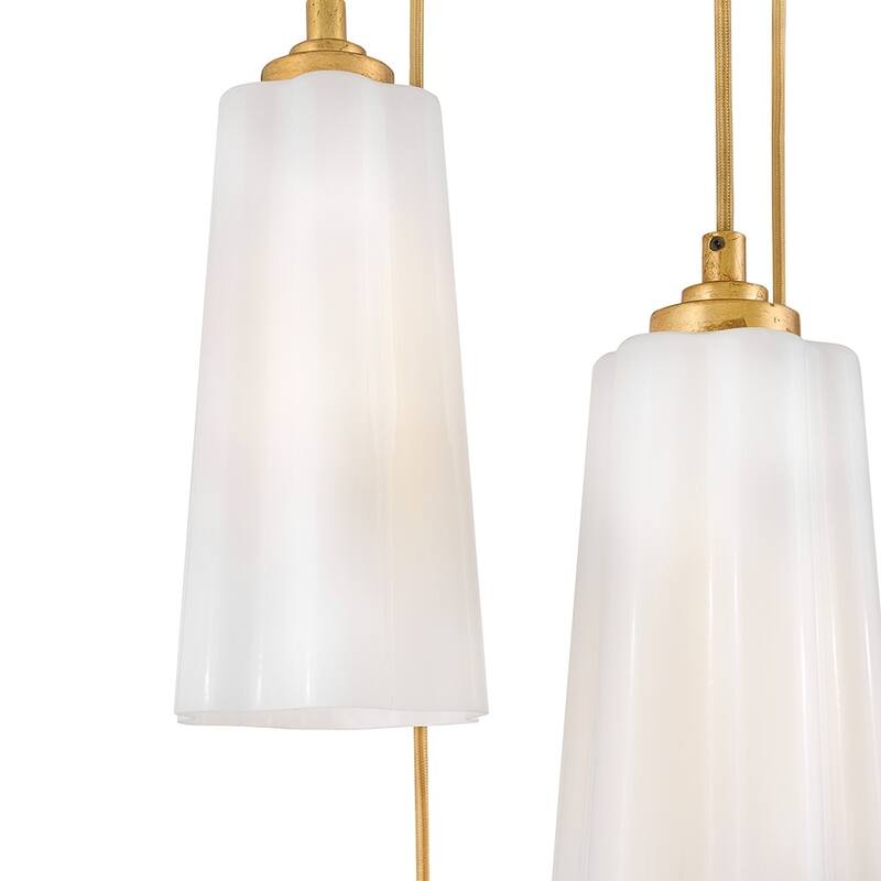 Lark 83718 Honey 5 Light 16" Wide Multi Light Pendant