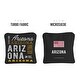 preview thumbnail 2 of 2, Arizona Football Black Dual Sided Cornhole Bags
