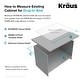 preview thumbnail 13 of 16, KRAUS Standart PRO Stainless Steel 33 in Topmount Drop-In Kitchen Sink