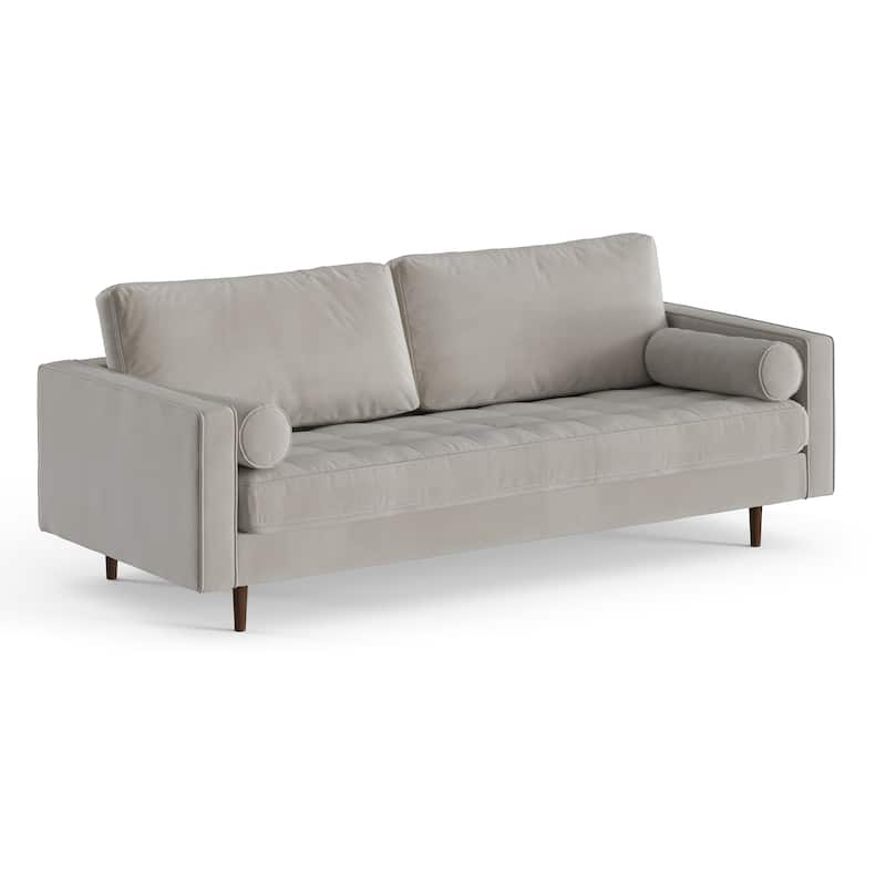 Bloomfield Performance Velvet Sofa - Platinum Velvet