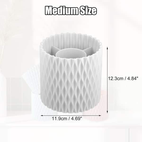 Makeup Brush Holder Organizer 360 Rotating Makeup Organizer for Vanity