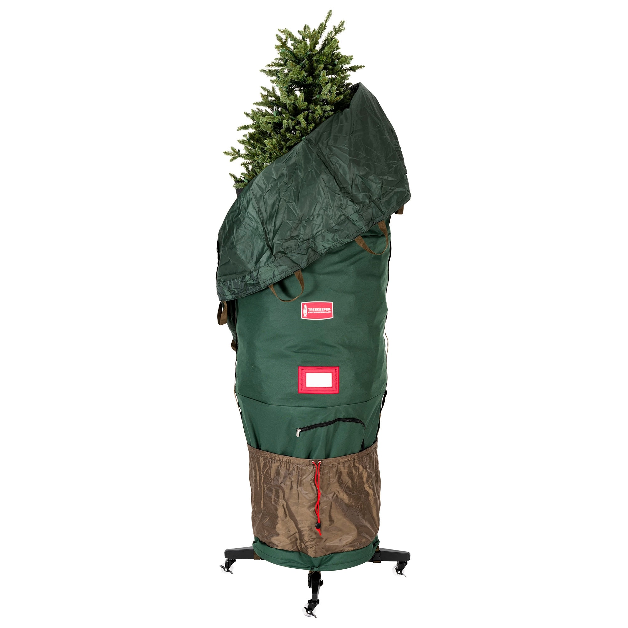 Large Upright Christmas Tree Storage Bag with Wheels