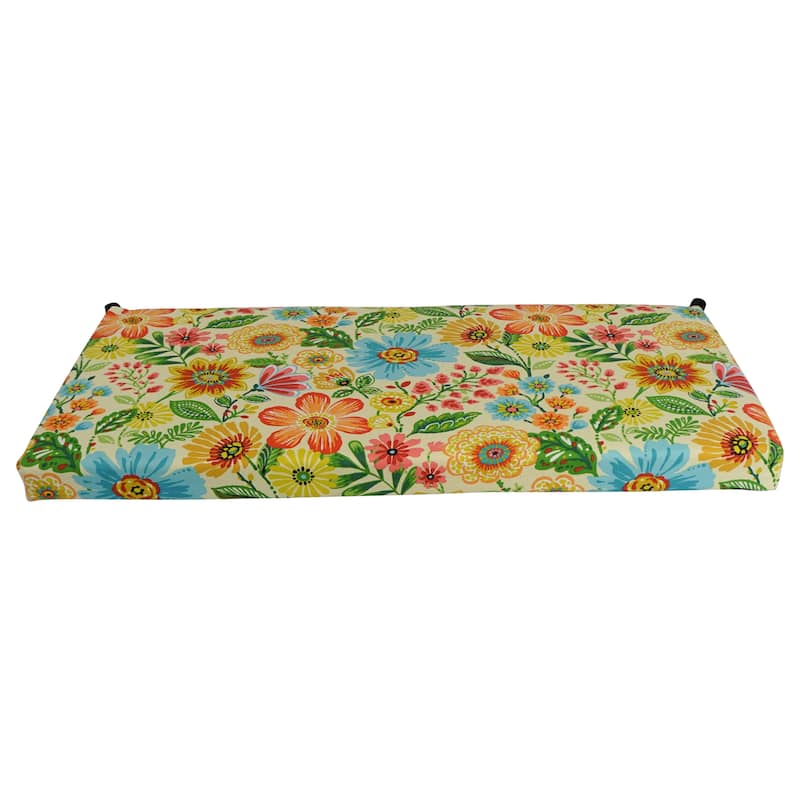Blazing Needles 45-inch All-Weather Bench Cushion - 45 x 19