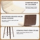 preview thumbnail 25 of 198, 26"/29" Faux Leather Swivel Bar/Counter Stools, Set of 2/3