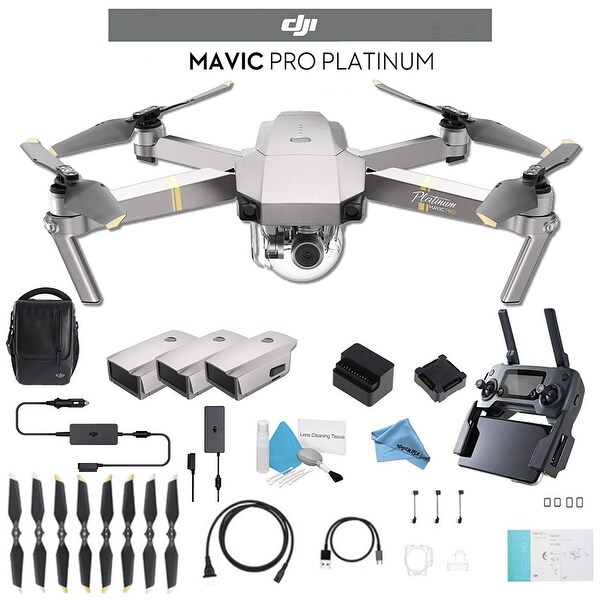 dji mavic pro platinum fly more combo