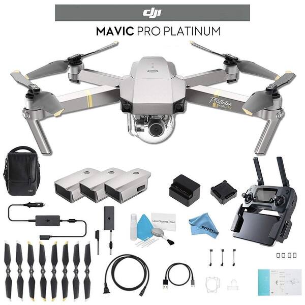 Shop Dji Mavic Pro Platinum Fly More Combo Cp Pt 00000069 01 Overstock 23059134