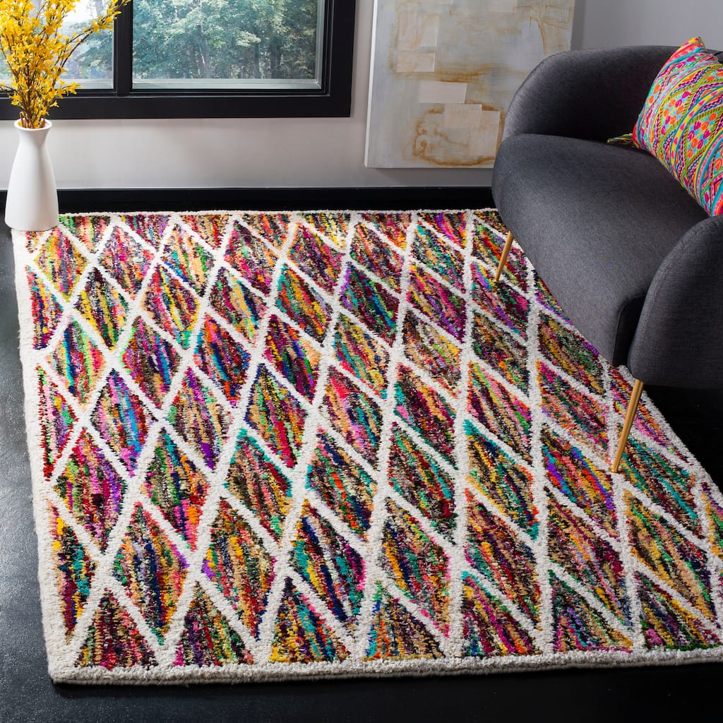 SAFAVIEH, Handmade Nantucket Maho Contemporary Cotton Rug