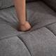 Massage Recliner Chair with Heat and Vibration Manual Sofa