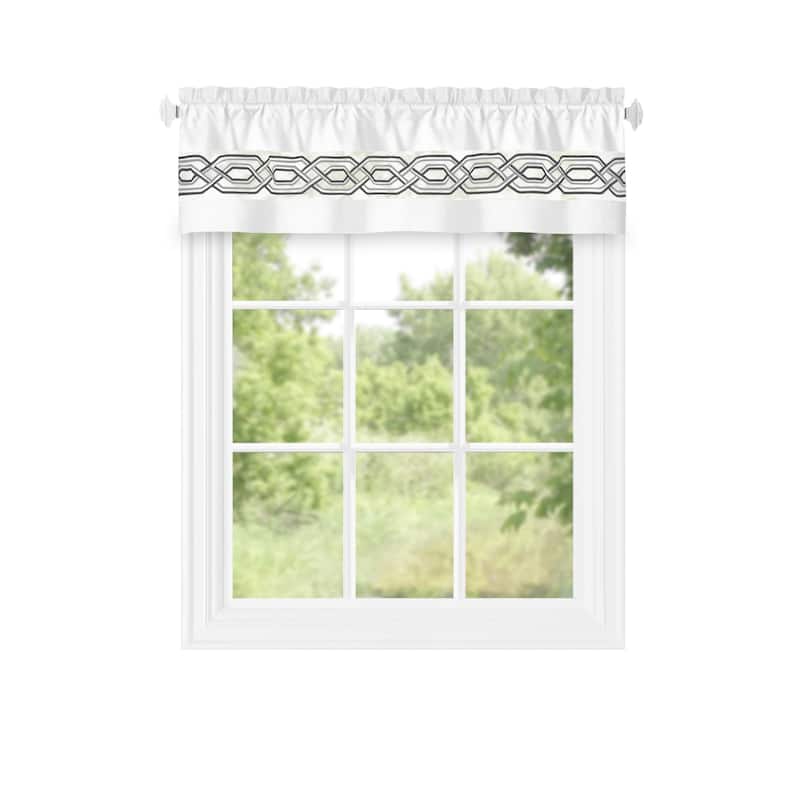 Achim Paige Window Curtain Valance - 55" x 13"