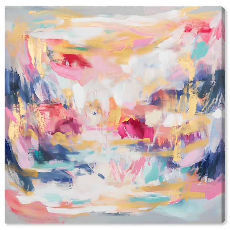 Balipink II Canvas by Art Remedy, Gallery Wrapped - 24" x 24"