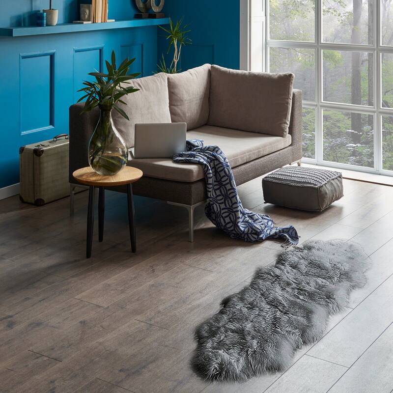 Natural Home Decor Milan Sheepskin Double Rug | 1-Piece