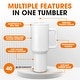 preview thumbnail 9 of 46, Cheer Collection Insulated Tumbler with Reusable Straw