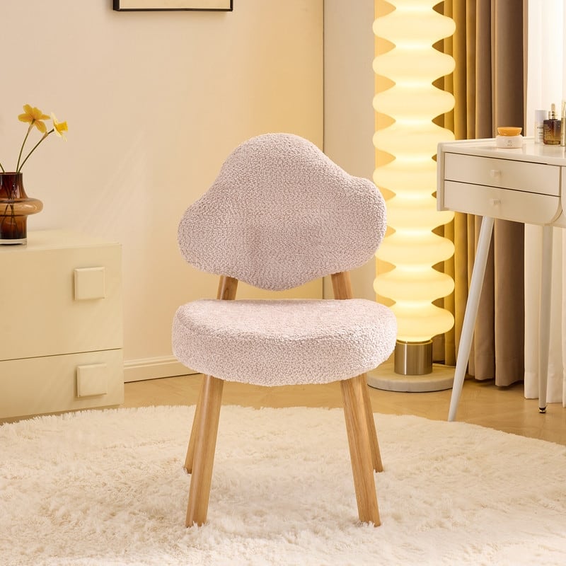 Cloud Puff Soft Accent Chair – Cozy Vanity & Lounge Chair