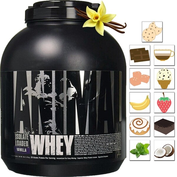 Universal Nutrition Animal Whey Isolate Loaded Protein Powder - 54
