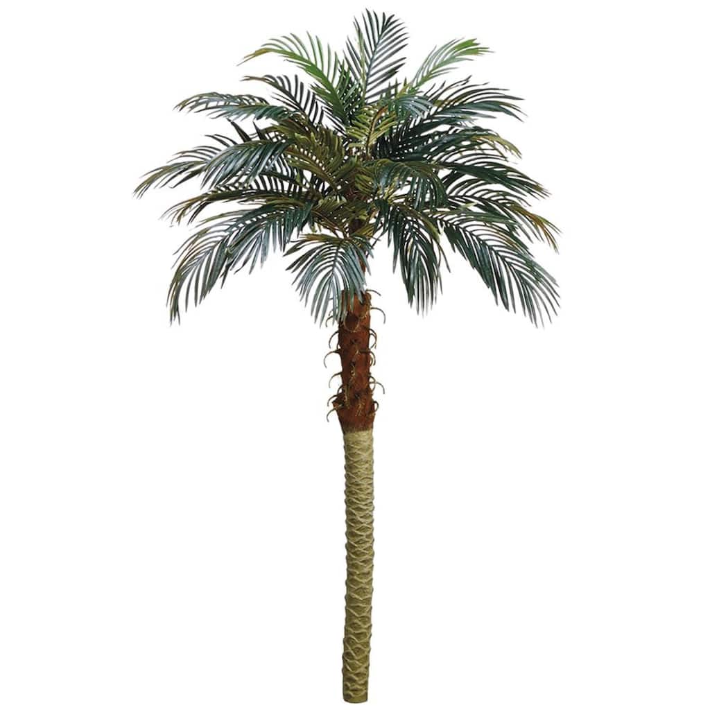 Artificial Two-Tone Phoenix Palm Trees - 6' - Green - Set of 2