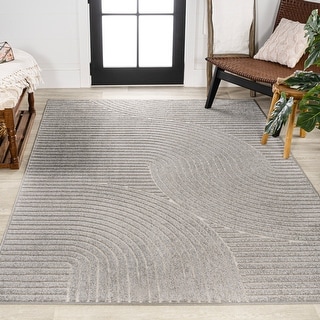 JONATHAN Y Odense Minimalist Curve Geometric Area Rug