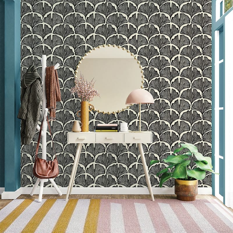 Tempaper Feather Palm by Novogratz Peel and Stick Wallpaper