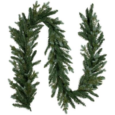9' x 14" Blue Spruce Artificial Christmas Garland Unlit
